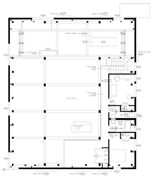 Barn with Loft Floor Plans