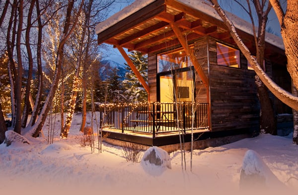 Fireside Resort luxury ski cabins in Jackson Hole