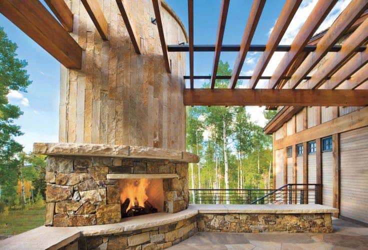 53 Most amazing outdoor fireplace designs ever