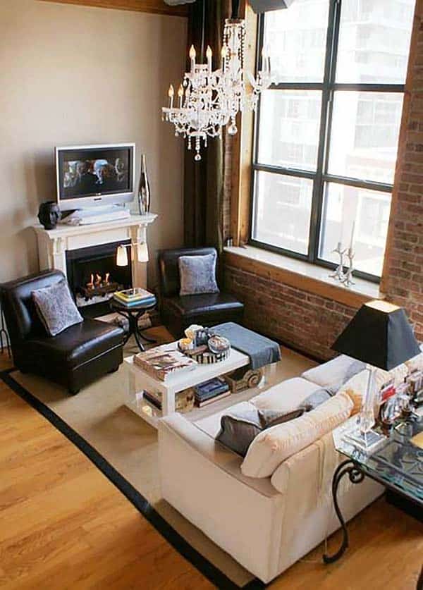 38 Small Yet Super Cozy Living Room Designs