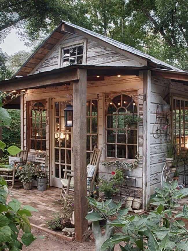 40 Simply amazing garden shed ideas