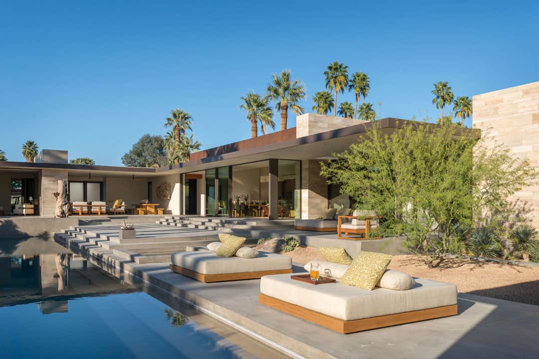 Exquisite modern desert home captivates in Palm Springs