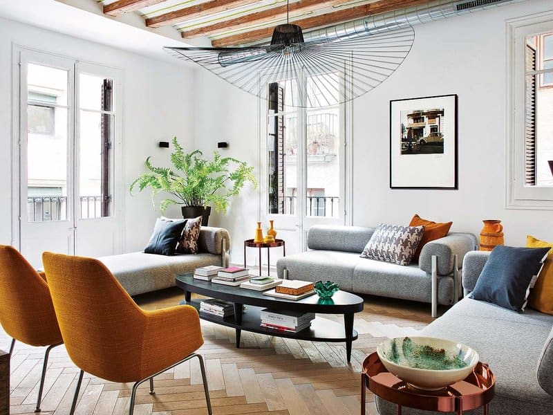 Renovated apartment in Barcelona offers a chic touch