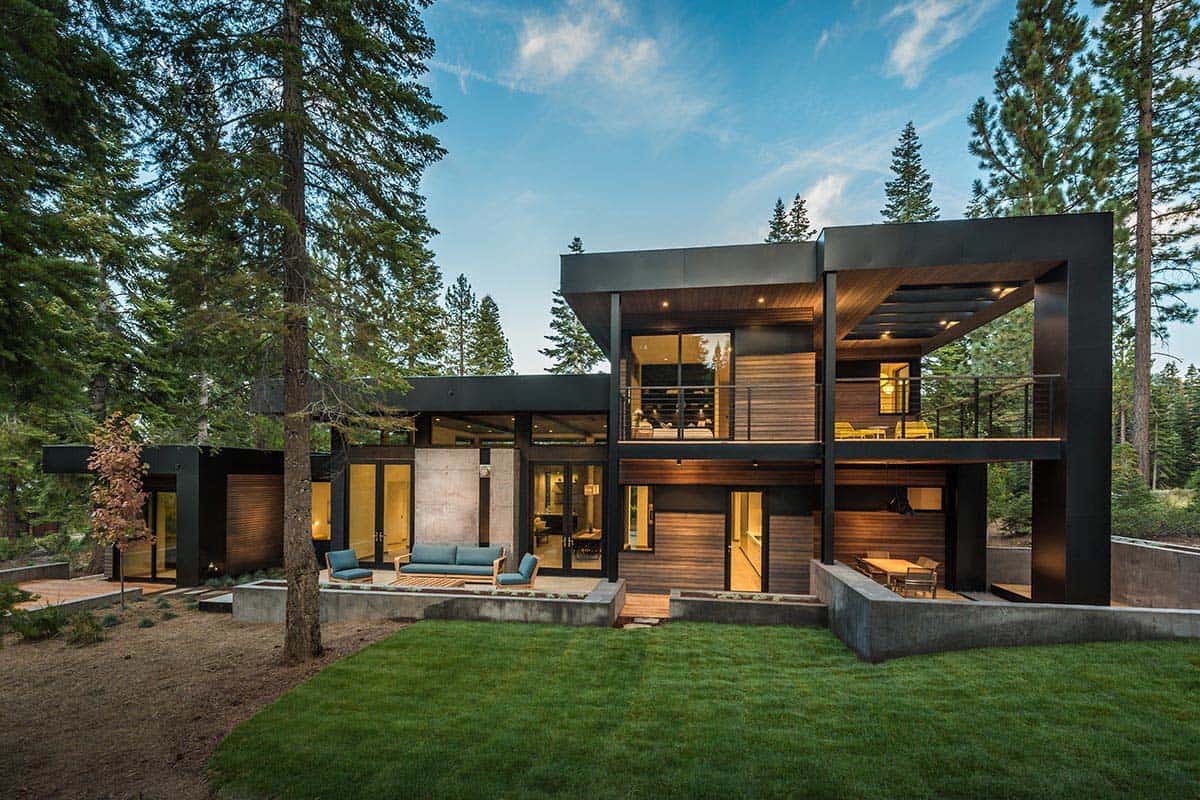 Spectacular mountain modern family home in Martis Camp