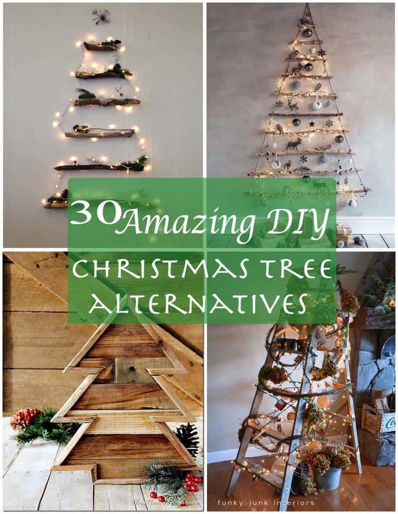 30 Amazingly brilliant DIY Christmas tree alternatives