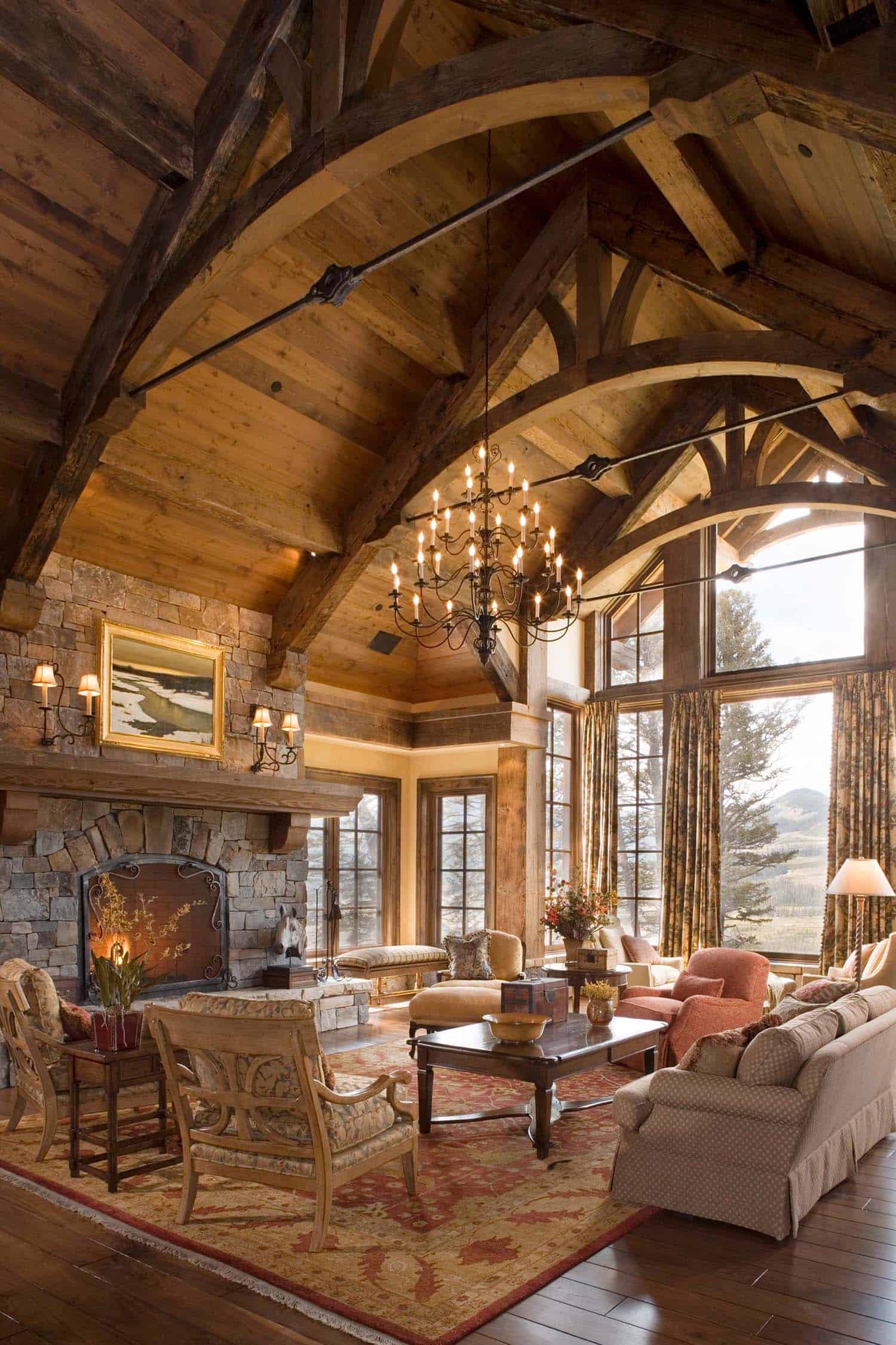Exquisite Big Sky mountain retreat with timeless details