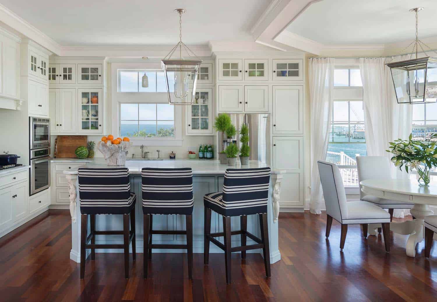 A dreamy New England beach house with seaside views
