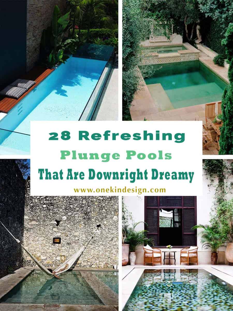 28 Refreshing plunge pools that are downright dreamy