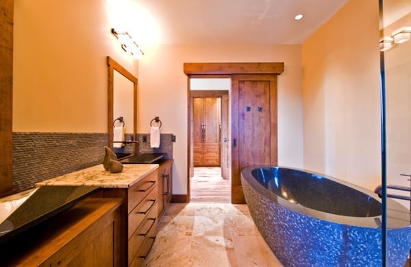 Okanagan Log Home-Sticks and Stones Design Group-14-1 Kindesign