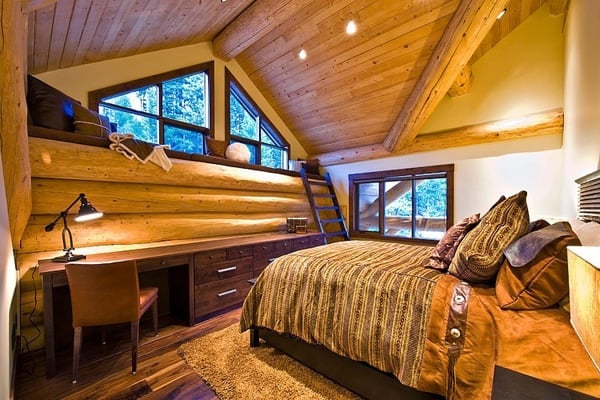 Okanagan Log Home-Sticks and Stones Design Group-22-1 Kindesign