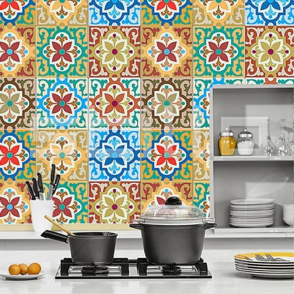 Cement Tile Kitchen Backsplash-09-1 Kindesign