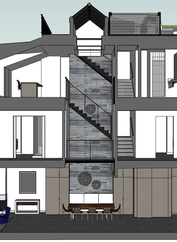 Model Section Cut