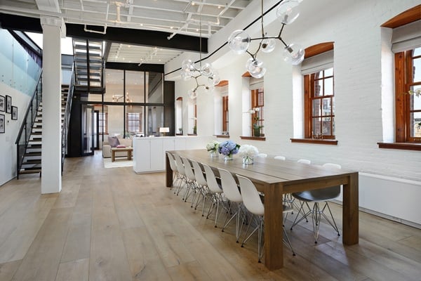 Greenwich Street Penthouse Loft Designed for Work-Live