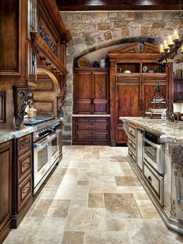 Tradional Style Kitchen Designs-04-1 Kindesign