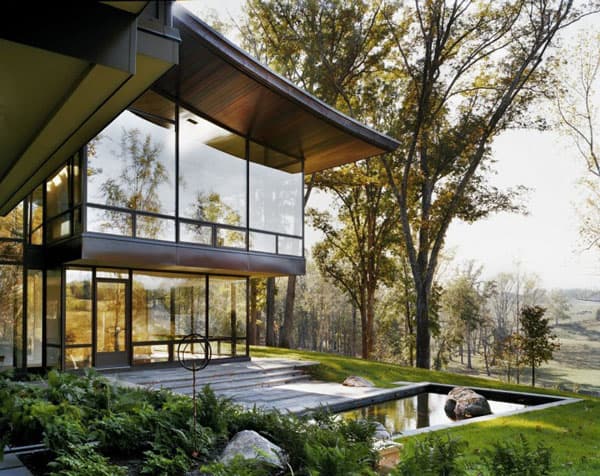 Blue Ridge Residence-Voorsanger Architects-03-1 Kindesign