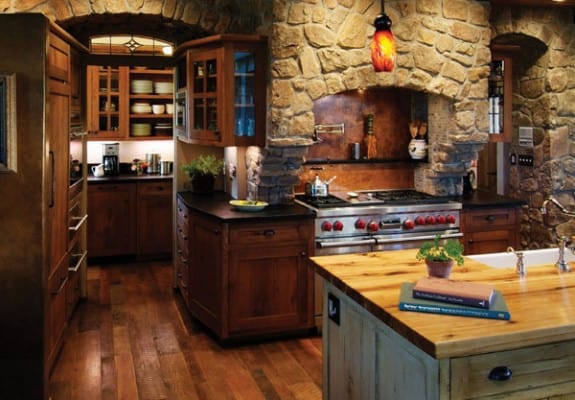 53 Sensationally Rustic Kitchens In Mountain Homes
