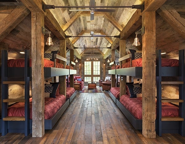 Northern Wisconsin Bunk House-John Kraemer Sons-05-1 Kindesign