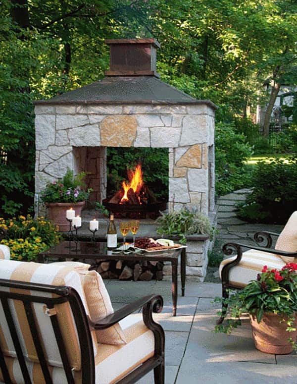 Outdoor Fireplace Designs-05-1 Kindesign