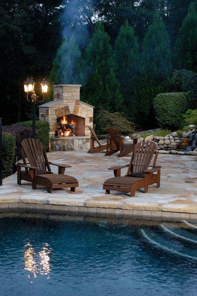 Outdoor Fireplace Designs-09-1 Kindesign