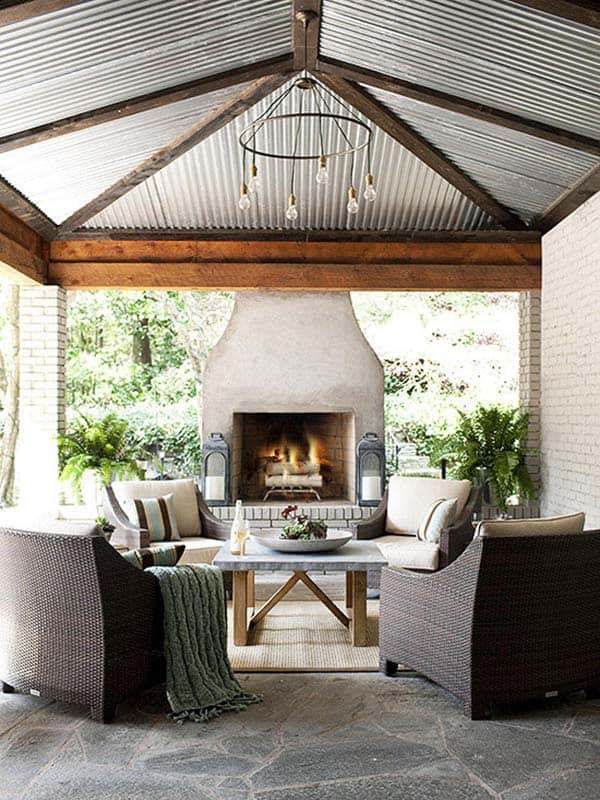 Outdoor Fireplace Designs-28-1 Kindesign