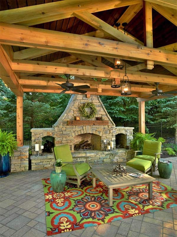 Outdoor Fireplace Designs-29-1 Kindesign