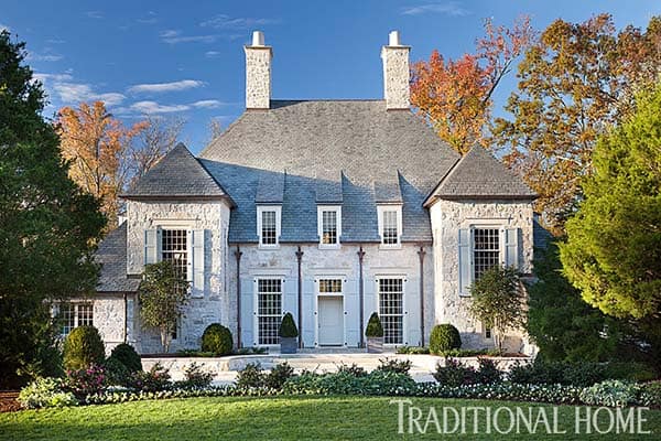 Traditional Stone House-Pursley Dixon Architecture-01-1 Kindesign