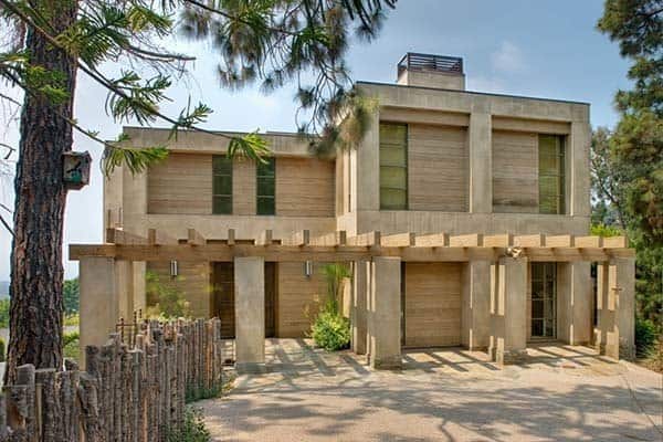 Rustic Brentwood Hillside Modern-Everage Design-01-1 Kindesign