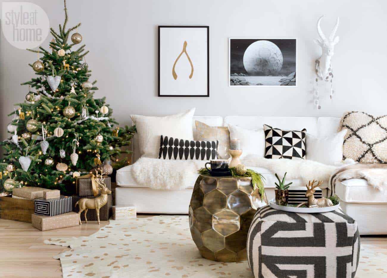 Christmas Tree Decoration Ideas-02-1 Kindesign