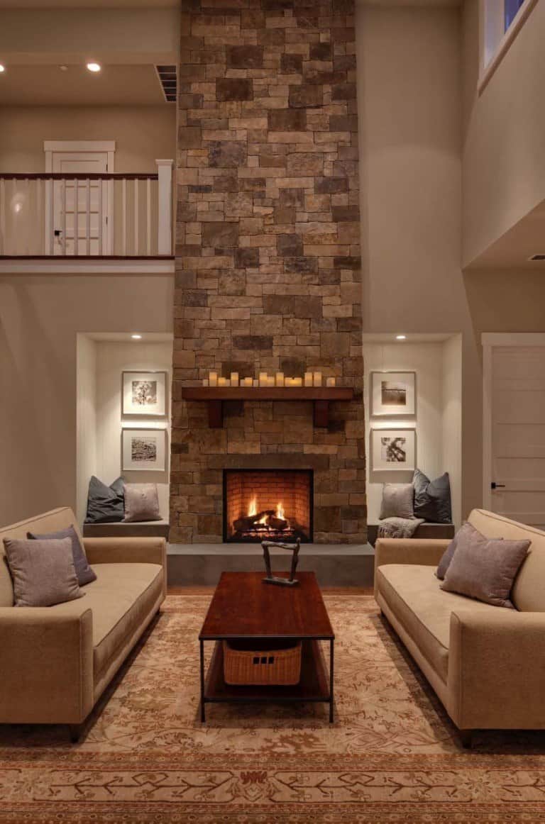 44 Ultra Cozy Fireplaces For Winter Hibernation