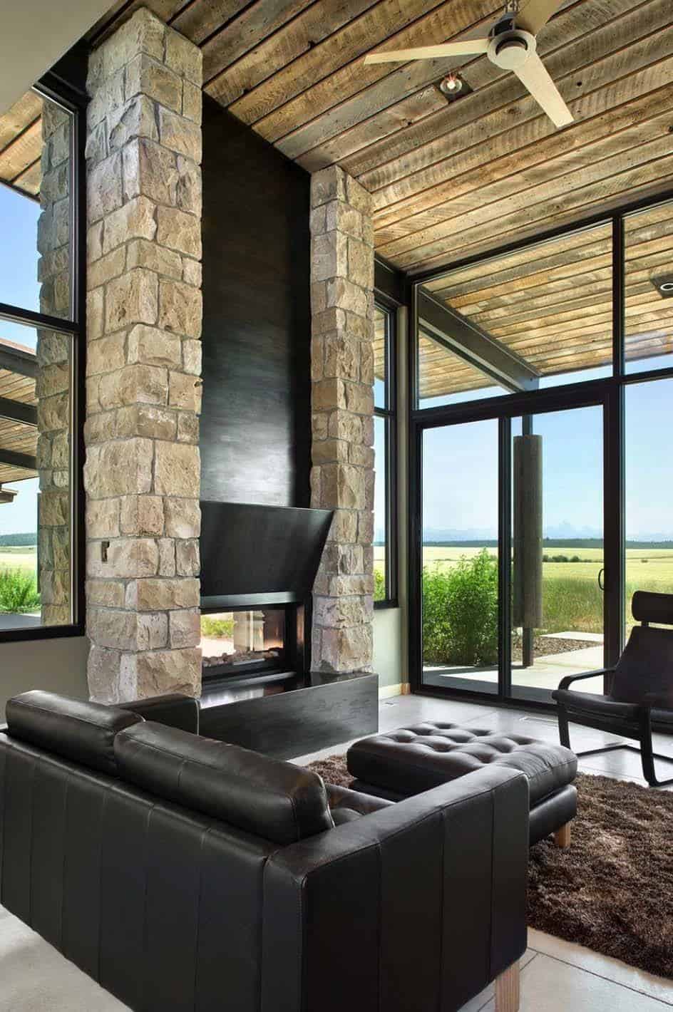 Rammed Earth House-Ward Blake Architect-05-1 Kindesign
