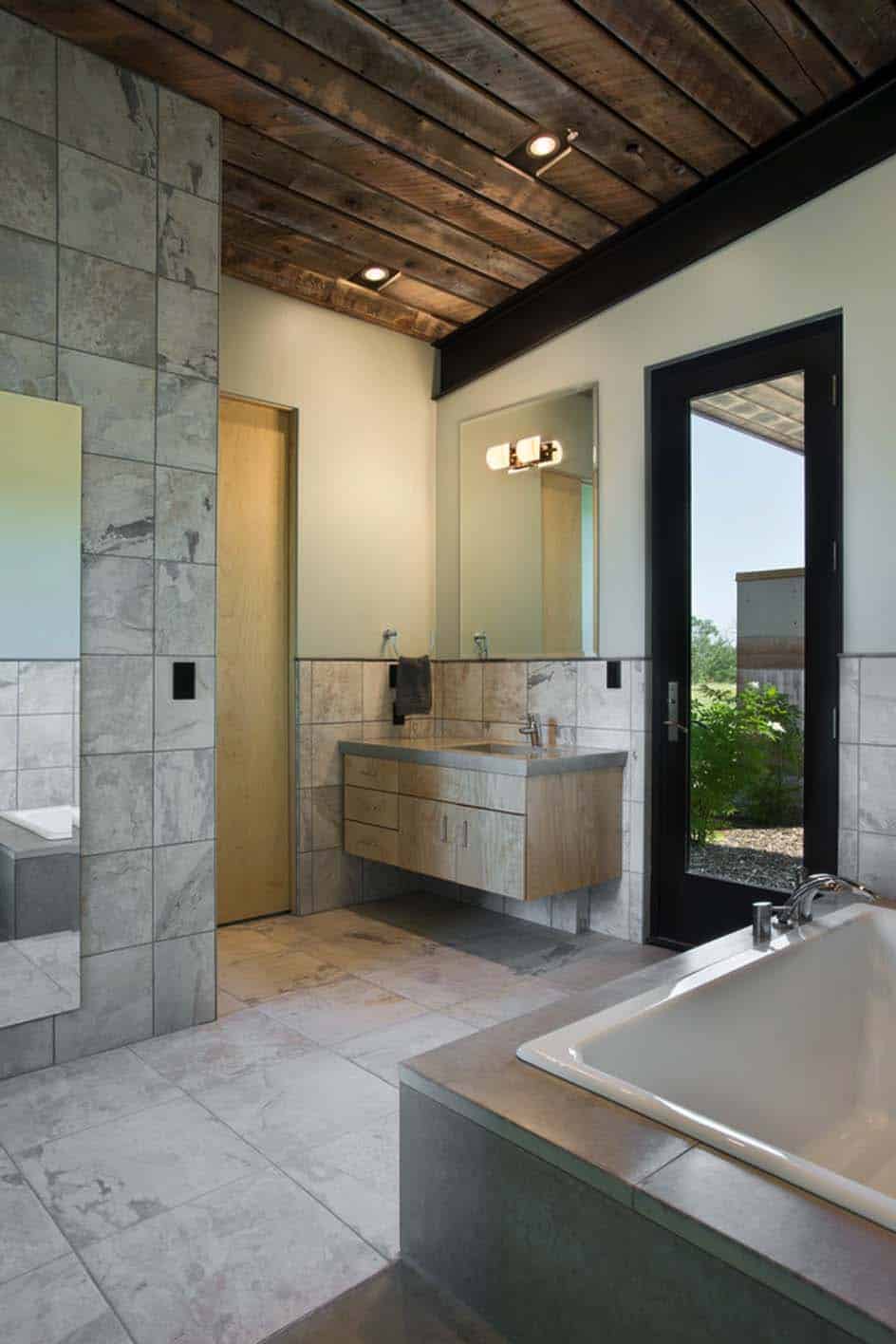 Rammed Earth House-Ward Blake Architect-09-1 Kindesign