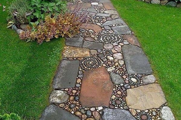 featured posts image for 40+ Brilliant ideas for stone pathways in your garden