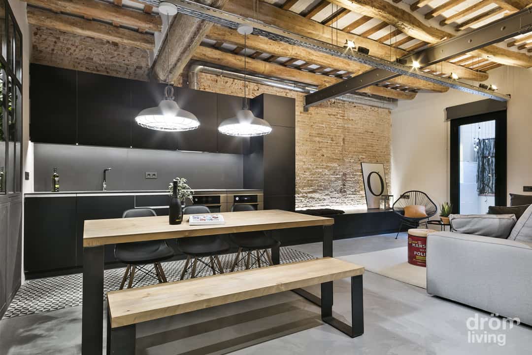 Industrial Apartment Design-Drom Living-03-1 Kindesign