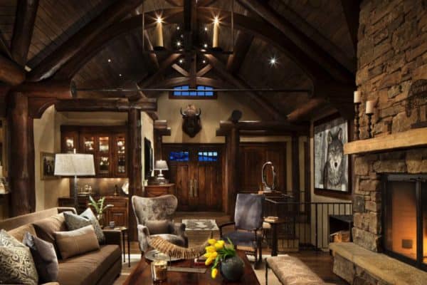 featured posts image for Exquisite mountain home remodel mixes rustic with modern in Big Sky