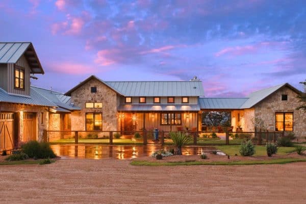 featured posts image for Rustic ranch house retreat designed for family gatherings in Texas