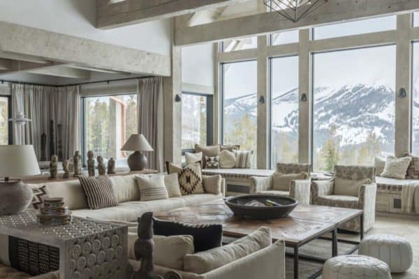 featured posts image for Rustic mountain home in Montana’s Rocky Mountains creates zen feeling