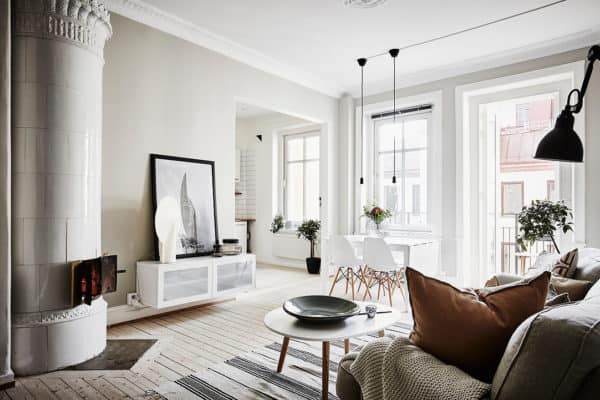 featured posts image for Bright two-room apartment in Gothenburg features fantastic layout