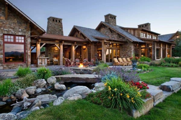 featured posts image for A rustic family compound in the mountains of Montana