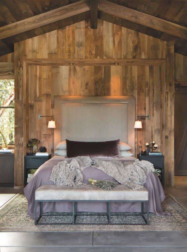 farmhouse style master bedroom