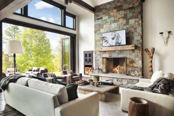 featured posts image for Rustic-modern dwelling nestled in the northern Rocky Mountains