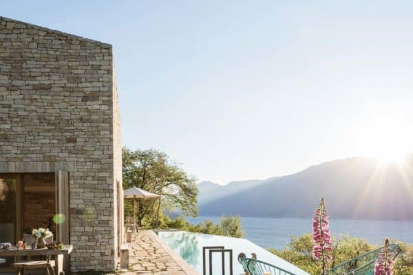 featured posts image for Stone clad retreat with breathtaking views of Lake Garda, Italy