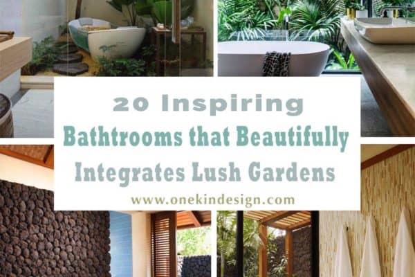 featured posts image for 20 Inspiring bathrooms that beautifully integrates lush gardens