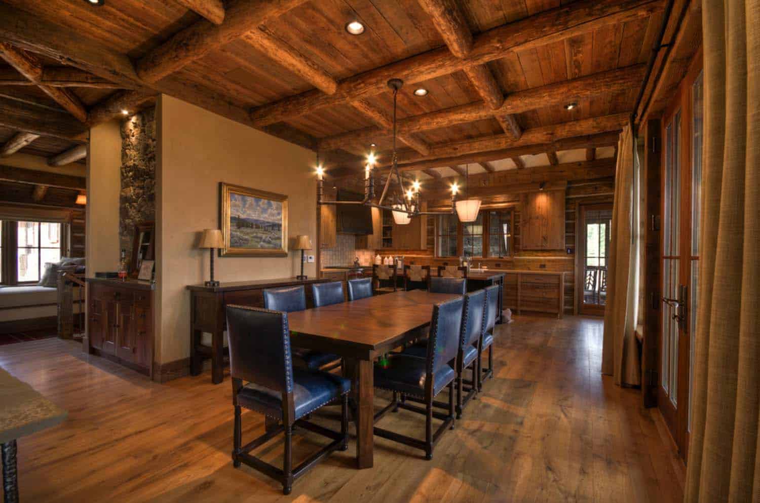 Rustic Mountain Home-Laura Fedro Interiors-03-1 Kindesign