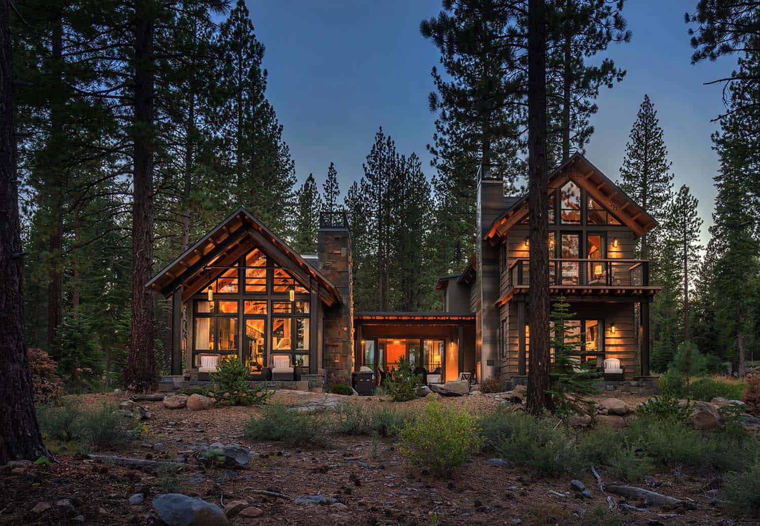 Rustic Mountain House-Ward Young Architects-02-1 Kindesign