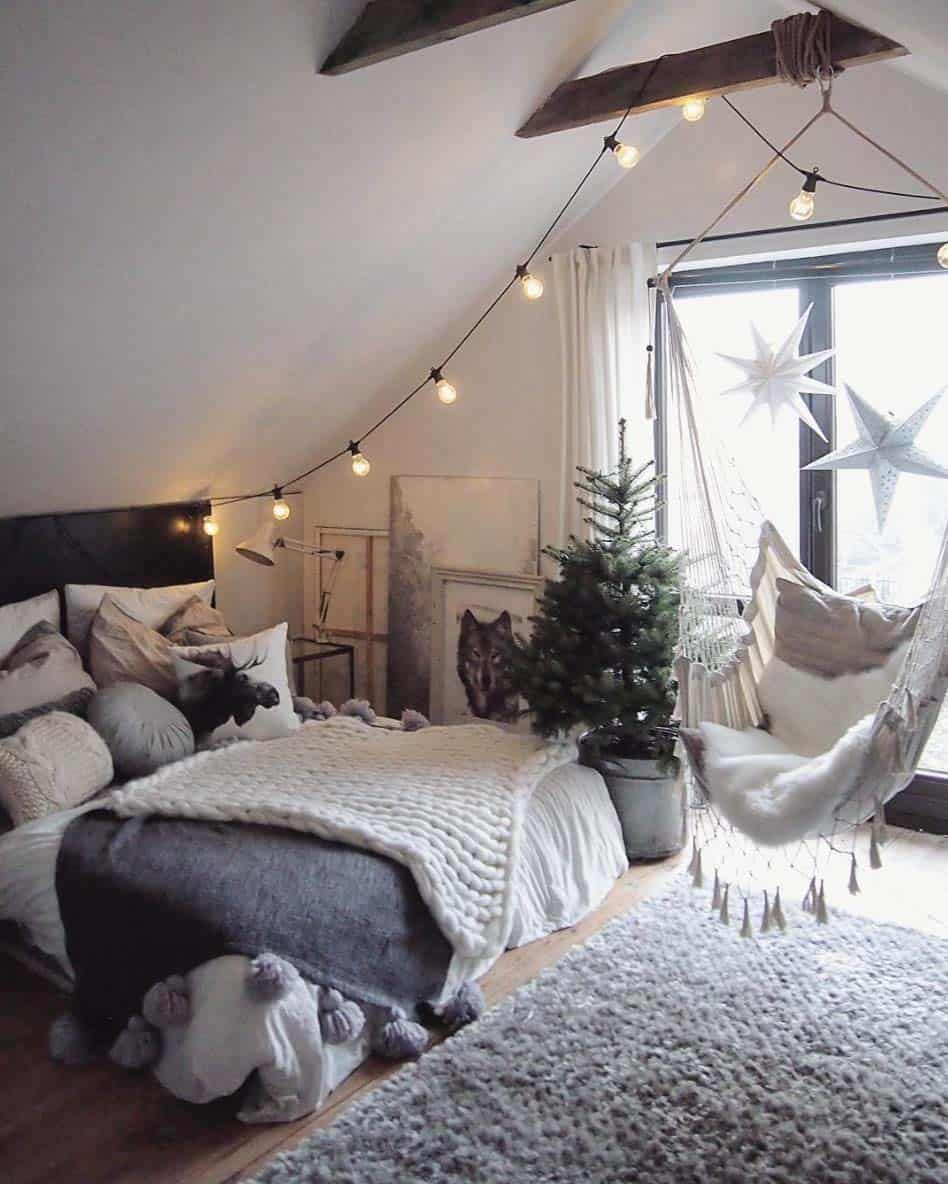 Cozy Bedroom Decorating Ideas For Winter-15-1 Kindesign