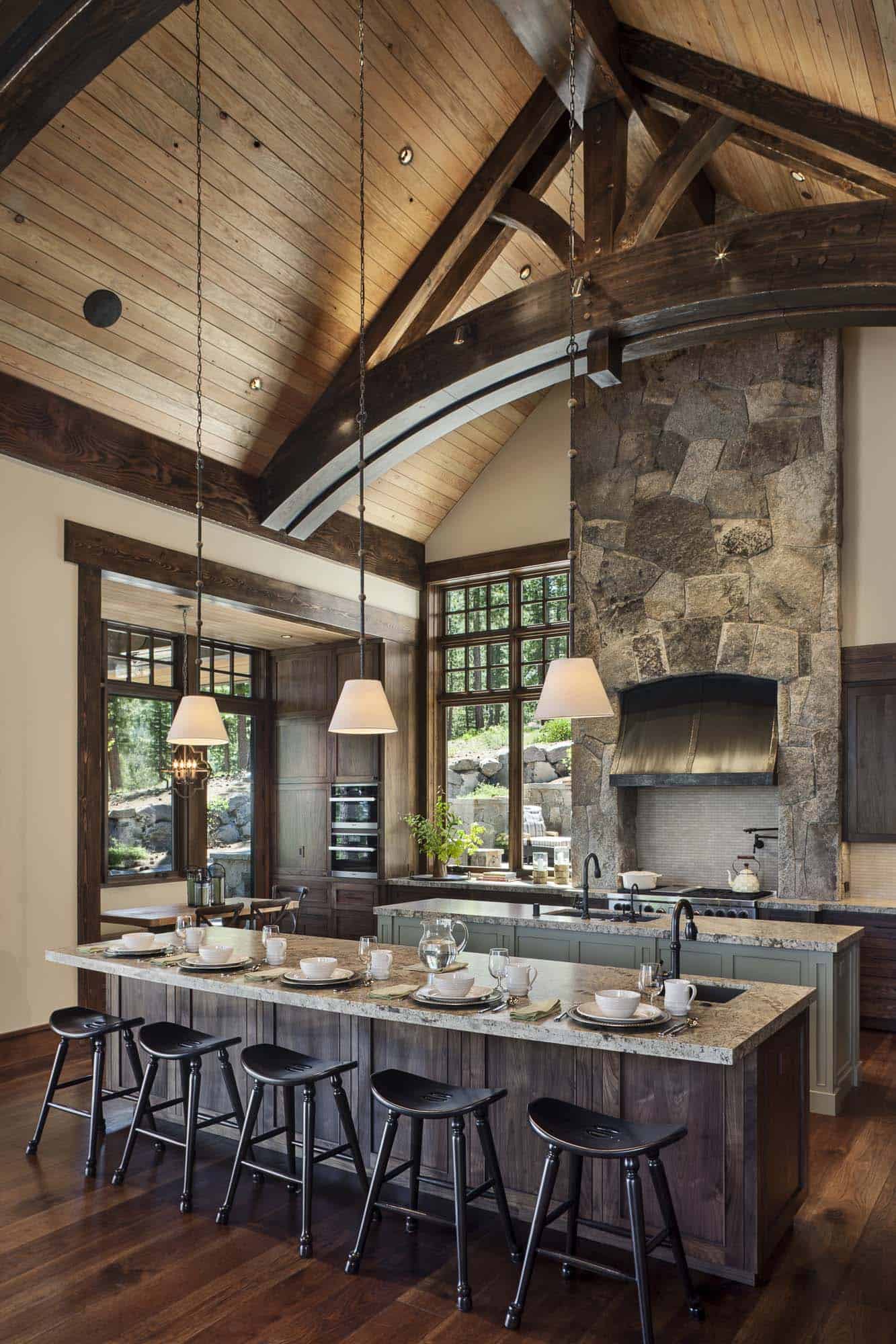 Rustic Mountain Retreat-Kelly Stone Architects-08-1 Kindesign