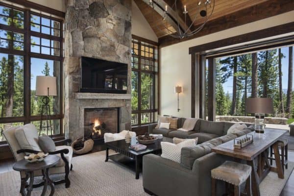 featured posts image for Gorgeous rustic mountain retreat with stylish interiors in Martis Camp