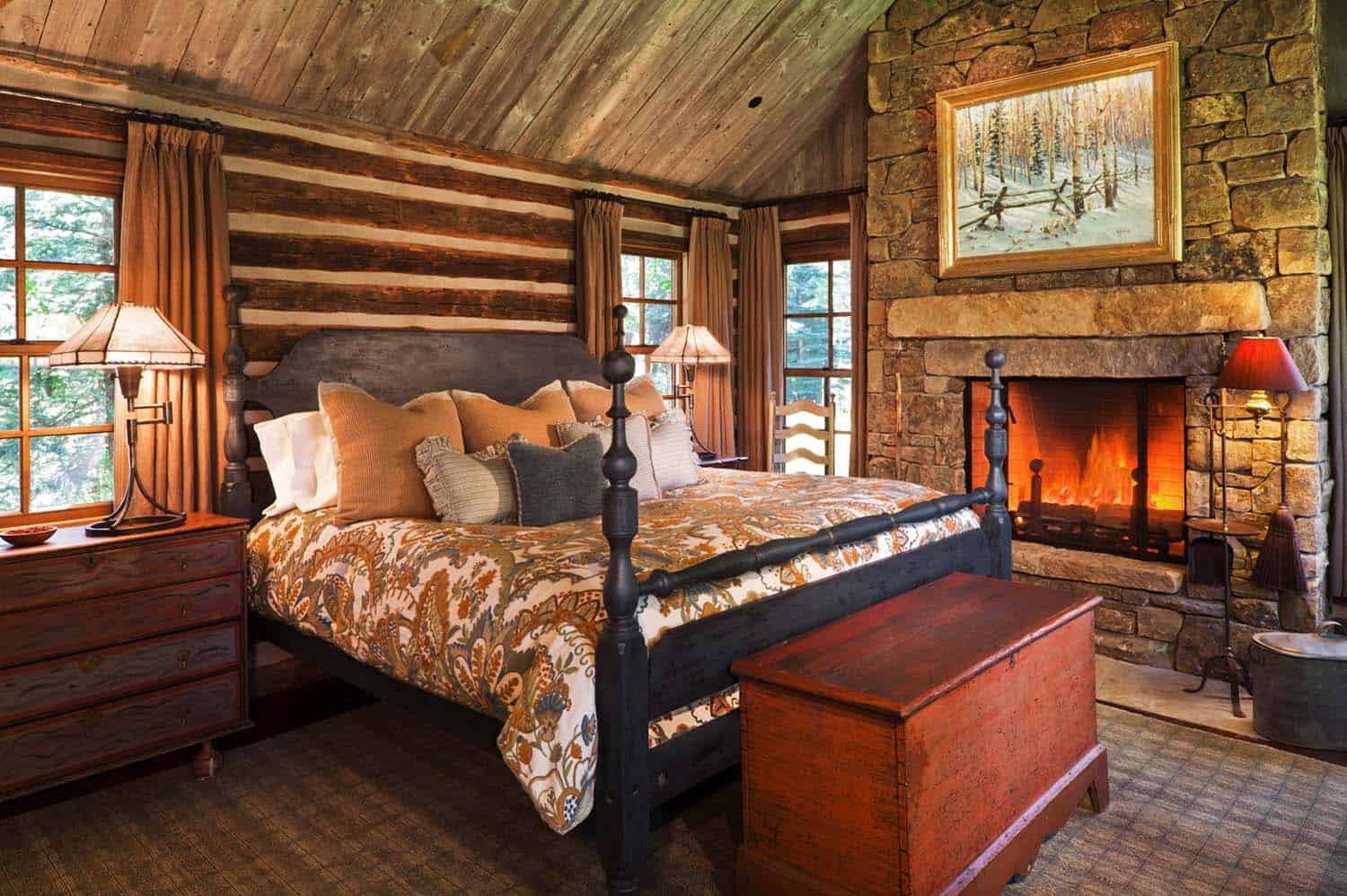 Amazing Cozy-Rustic Bedrooms-08-1 Kindesign