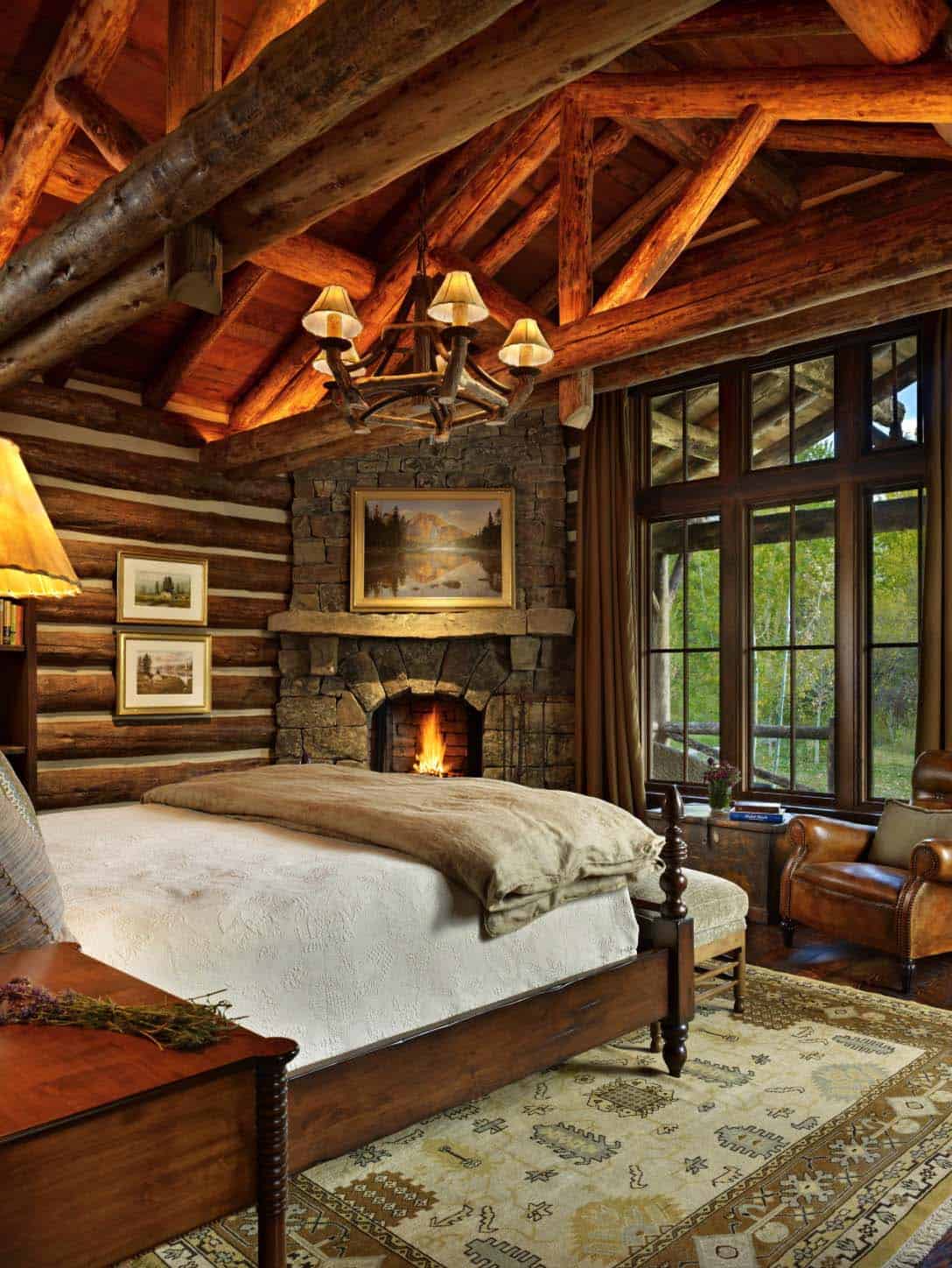 Amazing Cozy-Rustic Bedrooms-09-1 Kindesign