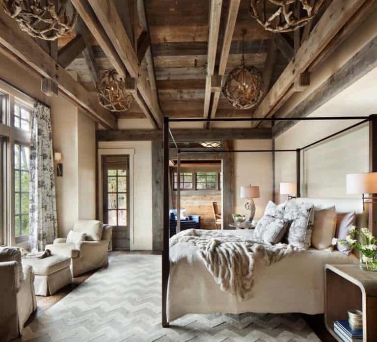 40 Amazing Rustic Bedrooms Styled To Feel Like A Cozy Getaway